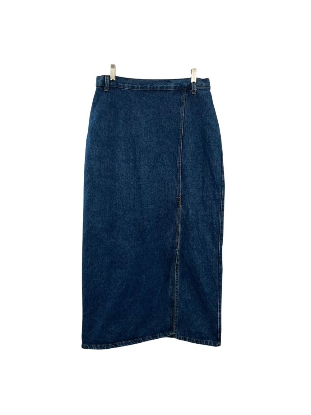 Vintage Made in the Shade Denim Midi Skirt Womens 12 Used Casual Cotton